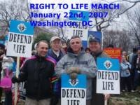 Right to Life March 2007
